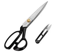 Handi Stitch Tijeras Costura Profesional y Cortahilos - Resistentes Tijeras Acero Inoxidable 23 cm - Para Cortar Tela Cuero Alteraciones