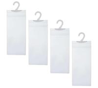 Handicap Cancard Sporter 4pcs Clear Discapaced Estacionamiento Permiso con gancho de 11.6x5 pulgadas Manga protectora de PVC para tablero de automóviles sin cartel sin inclinación