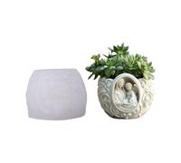 Handicraftsman Molde de elastómero abstinente para moldes de colofonia, fabricación de joyas y cultivadores de jardín casero decorativo molde de silicona para manualidades de resina