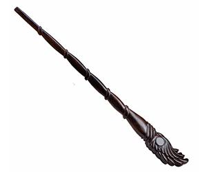 Handicraftviet - Varita de Mago de Madera de 15 Pulgadas, Varita mágica de Madera Real, Varita de Bruja para colección, Regalo mágico para Halloween, Navidad y Fiesta de cumpleaños