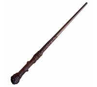 Handicraftviet Varita mágica de madera tallada a mano, 15 pulgadas para coleccionable, regalo para Halloween y fiesta de cumpleaños