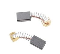 Handife Lijadora para Paneles de Yeso Cepillos de Carbón Carbón 6 Mm 10 Mm Escobillas de Carbón para Motor Eléctrico 20 Piezas Reemplazable Gran Cepillo de Carbón Conductivo para