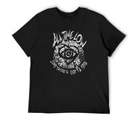 HANDINGMIAO All Time Low Shatter Mens Cotton Tshirt Size S