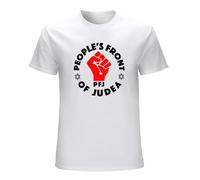 HANDINGMIAO People`S Front of Judea Study Circle Men Top Retro T Shirt Size XL