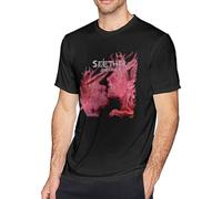 HANDINGMIAO Se-Et-Her Disclaimer II Men's Short Sleeve T-Shirts Tops Man'S Leisure Crew Neck Tshirt Size M