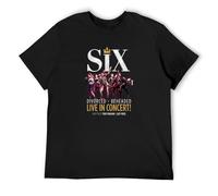 HANDINGMIAO Six The Musical Mens Cotton Tshirt Size XL