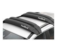 HandiWorld HRACK HandiRack Barras de Techo Universales - Barras de Techo de Alta Resistencia Quick Fit - Negro