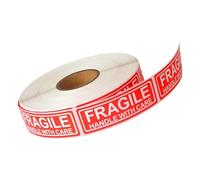 Handle Care Stickers, Fragile Shipping Labels, Adhesive Fixture with Sturdy Build, Packaging Accessory with Compact Details, 1.97x1.97x1.1 inches Retail Equipment, Organizer for Business Home