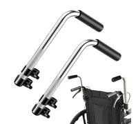 Handle Extender | 2 Piece Adjustable Handlebar Attachment | Ergonomic Pushing Design To Avoid Constant Bending And Leaning When You Push The Stroller, It Provides Effortless Caregiver Support That Re