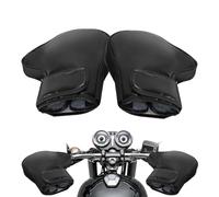 Handlebar Gloves - Windproof Thermal Riding Grip Covers with Inner Fleece Lining | Waterproof Shell Warm Protective Hand Muffs for Scooter, Bicycle, Snowmobile or Travel Use