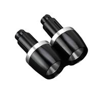 Handlebar Grips Plug Slider Handle Bar Ends Hand Grips Motorcycle Compatible with CBR1000RR CBR 1000 RR CBR1000 RR 2004-2016(Silver)
