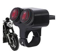 Handlebar Light Control - Waterproof Motorcycle Spotlight Switchh, Easy Install Aluminum Alloy Handlebar Control | for Night Riding, City Touring, Urban Cycling, Adults, Professionals, Hobbyists