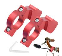 Handlebar Mirror Bracket - Universal Aluminum Clamp Adapter, Motorcycle Scooter Bike, 8mm 10mm Rearview Mirror Mount Kit, Strong Fixing Holder | Cycling Riding Accessory for Mountain Road Travel