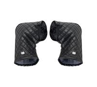 Handlebar Mittens - Cycling Gloves for Cold Weather Riding | Waterproof Nylon Shell with Fleece Lining, Windproof Hand Covers for Bicycle Scooter Winter Commuting Protection