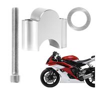 Handlebar Risers, 7/8 Inch Clamp Adapter Mount, Soporte de elevación ajustable para Scooter, Bike, Road, ATV, Automotive, and Mountain Riding Stability and Control Upgrade