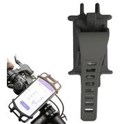 Handlebar Soporte para teléfono en bicicleta - Montaje del teléfono en bicicleta, soporte ajustable para agarre seguro | Diseño antivibración flexible con instalación rápida, mor