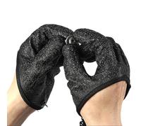 Handling Fish Gloves, Catfish Fishing Gloves, 5.91x7.87x0.79 Inches Non-Slip Grip with Magnetic Release Clip, Outdoor Fisherman Tools for Men, Women, Husband, Boyfriend, Father