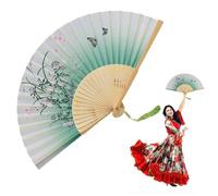 Handmade bamboos Hand Fan, Chinese Style Folding Handheld Fan, Elegant Decorative Folding Fans, Lightweight Portable Cooling Fans | Stylish Traditional Gift For Wedding Party Wall Decor Use