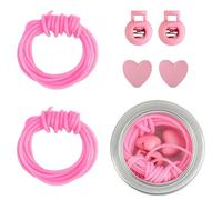 Handmade Barber Cord, Knitting Needle Protectors, 60x0.08 Inches Tubing with Hollow Core, Flexible Rubber Point Stopper, Craft Tools with Soft Texture, Knitting Cord for Professionals and Beginners