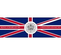 Handmade By Stukk Kings Coronation Charles III Royal Crown Celebration Party Banner