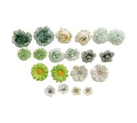 Handmade Corsage Artificial Floral Boutonnieres For Bridesmaids And Groomsmen Wedding Prom Party Decorations Mini Flower Head