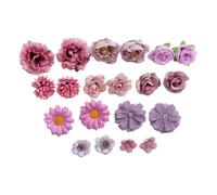 Handmade Corsage Artificial Floral Boutonnieres For Bridesmaids And Groomsmen Wedding Prom Party Decorations Mini Flower Head