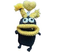 Handmade Crochet Key Case - Sausage Mouth Car Cover, Plush Yarn Holder | Knitted Soft Travel Lock Bag Accessory with Cute Handmade All Around Protection For Car Keys