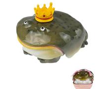 Handmade Frog Case Compatible with AirPods 4 & Pro 3, Cute Funny 3D Animal Silicone Earbuds Cover, Quirky Weird Toad Skin Protector, Shockproof Novelty (for Airpods Pro,#1)