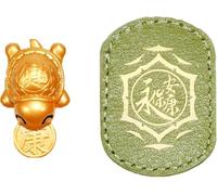 Handmade Golden Turtle Feng Shui Amulet，Healthy Tortoise