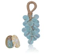 Handmade Grape Soap on a Rope Gift Set - Natural Cold Process Bar Soaps,Decorative Grape Cluster Design,Aromatic & Moisturizing for Baptisms/Air Freshening/Gifts/Decor (Blue (Mint scent))