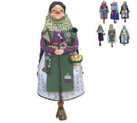Handmade Kitchen Witch Dolls, Kitchens Witches Dolls Kit for Good Luck, Wizard Statues and Figurines, Charm Home Decor, Witches Hanging Doll for Cooking Decoration, Unique Gifts Friends(#C)