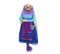 Handmade Kitchen Witch - Embroidery Cooking Doll, Hangable Halloween Decoration, Charming Decorative Figurine, Crafted Heavy Duty Material, Premium Good Luck Ornament, Kids Adults Use 17.78cm