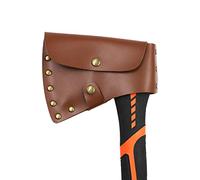 Handmade PU Leather Axe Sheath - PU Leather Hatchet Holster, Multifunctional Axe Protection Cover, Soft Hatchet Cover with Metal Snaps, Multifunctional Axe Protective Supplies for Jungle Men