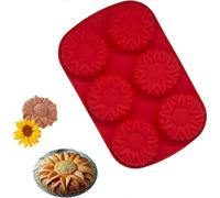 Handmade Soap Mould Sun Flower Shaped, Non-stick Silicone Molds Dishwasher Safe Bpa Free Resin Making Kit for Chocolate Bombs Candy Handmade Soap Mo