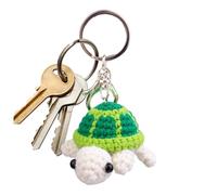 Handmade Turtle Keychain, Adorable Purse Charm, Small Size for Boys Girls, Stylish Detail Feature, Fashion Accessory Category, Home School Office Backpack Party Birthday Holiday Use for Men Women
