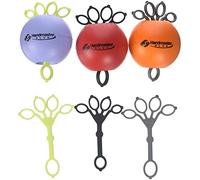 Handmaster Plus 3 piezas Physical Therapy Hand Ejerciser (Colours May Vary) by Handmaster Plus
