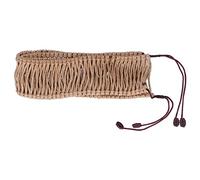 Handpan - Cuerda de ratán decorativa, anillo tejido de tambor de lengua de acero de 13 tonos, cuerda de cáñamo trenzada hecha a mano para protección etérea del tambor y mejora estética