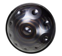 Handpan Drum, Tambor De Lengua De Acero Instrumentos De Percusión 432HZ/440HZ, Tambor Handpan De Meditación, 9/10/12 Notas, Instrumento Musical De Percusión De 22 Pulgadas Re Menor(Blue-432Hz,9 notes)