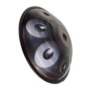 Handpan Drum - Tambor De Mano - Steel Hand Drums, Instrumento De Percusión De Tambor Handpan De 22 Pulgadas Tambor De Mano De Acero - Tambor De Mano En Re Menor Kurdo, Tambores Handpan 440 Hz(440Hz,12