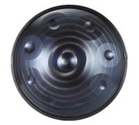 Handpan Drum, tambores de acero de 22 pulgadas, 9/10/12 notas, 440/432 Hz, instrumentos de percusión de mano for adultos, ideal for yoga, meditación, elaboración y fiestas(9 Notes (440Hz))