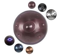 Handpan Drums Sets De 22 Pulgadas, 432 Hz/440 Hz, Re Menor, 9/10/12 Notas, Instrumentos De Percusión Handpan De Acero, Para Educación Musical Y Reuniones Familiares