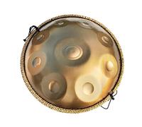 Handpan - Juego de tambor de acero (56 cm, 440 Hz, 9 notas en D menor, tambor profesional para adultos, 22 pulgadas)