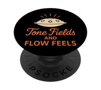 Handpan Music Zen Percusión Sonido Baño Mundo Tambor Vibes PopSockets PopGrip Adhesivo