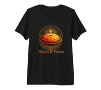 Handpan Sound of Peace Esoterismo Sonido Esotérico Yoga Meditación Camiseta Premium