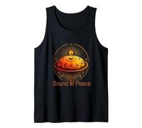 Handpan Sound of Peace Esoterismo Sonido Esotérico Yoga Meditación Camiseta sin Mangas
