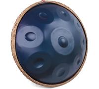 Handpan Trum In D Minor, Handpan Gold Harmonious 9 tonos, 22 Inch Handpan With Bag, Percussion For Sound Healing, Personal Meditation, Yoga