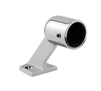 Handrail Bracket - 6.6x3x3.6cm Stainless Steel | Yacht Railing Support | Round Tube Base Marine Hardware, Boat Supplies For Deck Stair Grab Rail Mount