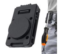 Hands-free tool - 3 inch neodymium magnetic waist clip for contractors, industrial strength screw and bolt keeper, universal bit magnet holder for drivers construction site