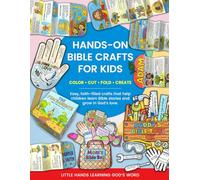 Hands-On Bible Crafts for Kids: Fun Faith Crafts with Hand Fans, Foldables, and Bible Cubes