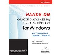 Hands-On Oracle Database 10g Express Edition for Windows (Oracle Press)